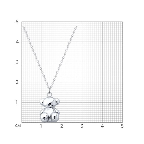 Колье из серебра из серебро — вид 4