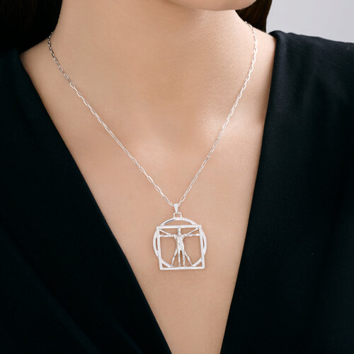 Колье из серебра из серебро — вид 3