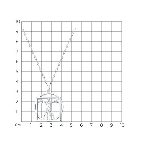 Колье из серебра из серебро — вид 5