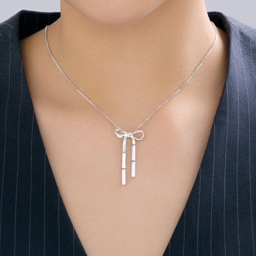 Колье из серебра из серебро — вид 3