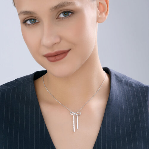 Колье из серебра из серебро — вид 4