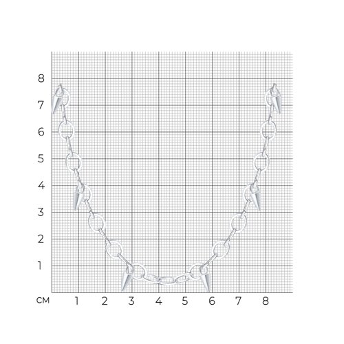 Колье из серебра из серебро — вид 6