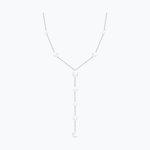 Колье из серебра - видео на модели