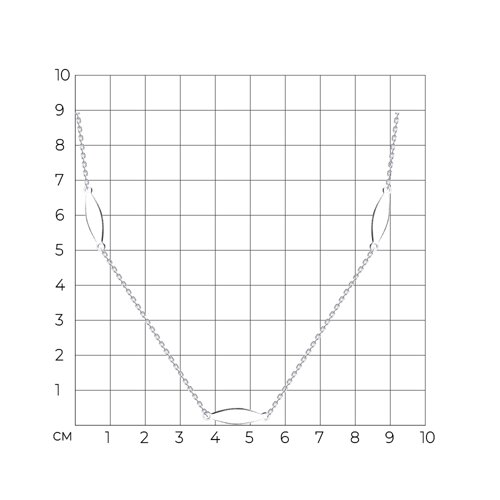 Колье из серебра из серебро — вид 5