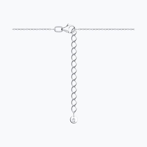 Колье из серебра с фианитами из серебро — вид 2