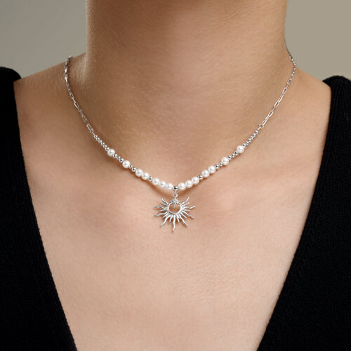 Колье из серебра из серебро — вид 3