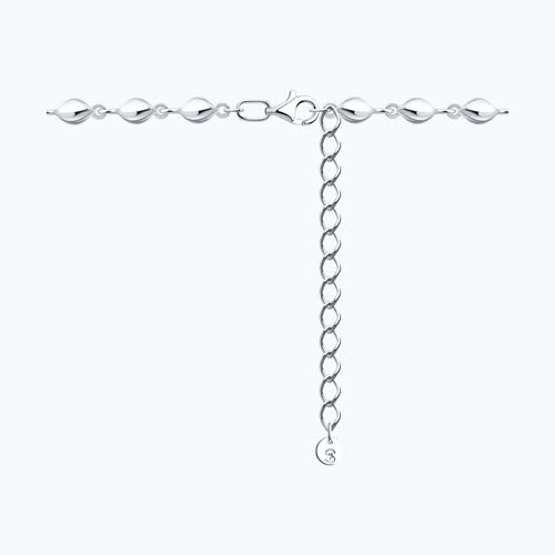 Колье из серебра с фианитами из серебро — вид 2