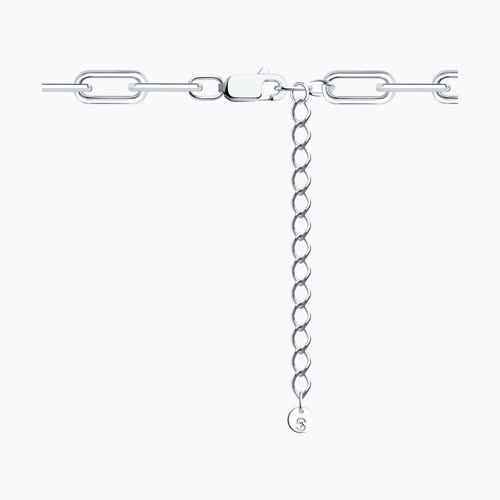 Колье из серебра с фианитами из серебро — вид 2