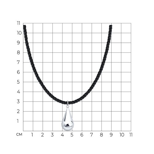 Колье из серебра из серебро — вид 3