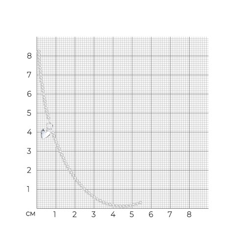 Колье сотуар из серебра с синтетическим жемчугом из серебро — вид 5