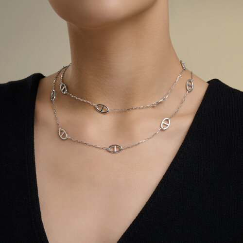 Колье  из серебра из серебро — вид 3