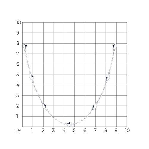 Колье из серебра из серебро — вид 5