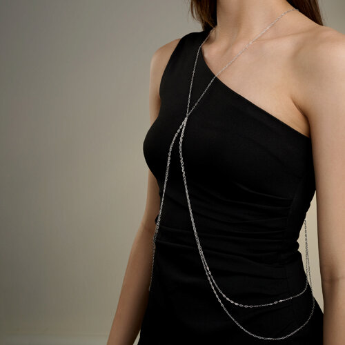 Колье из серебра из серебро — вид 4