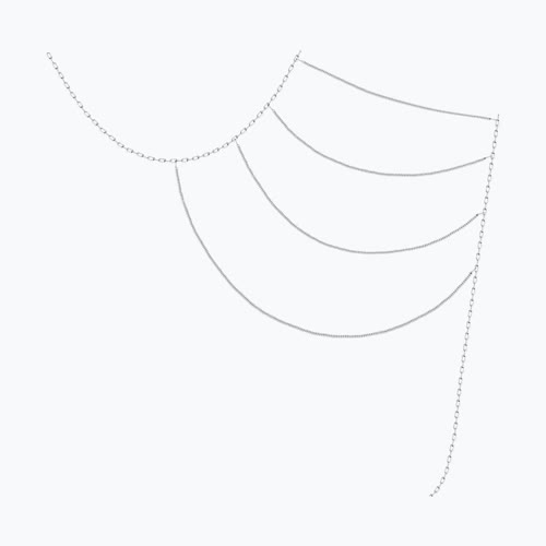 Колье из серебра из серебро