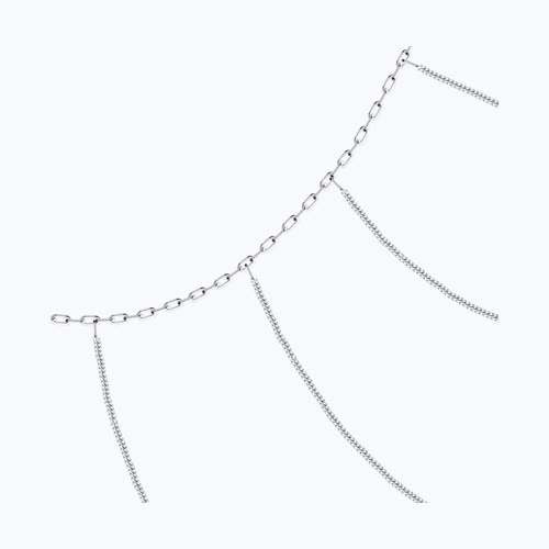 Колье из серебра из серебро — вид 2