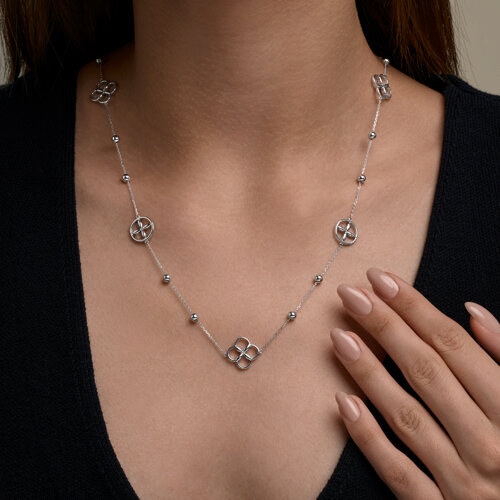 Колье из серебра из серебро — вид 3