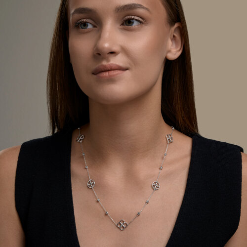 Колье из серебра из серебро — вид 5