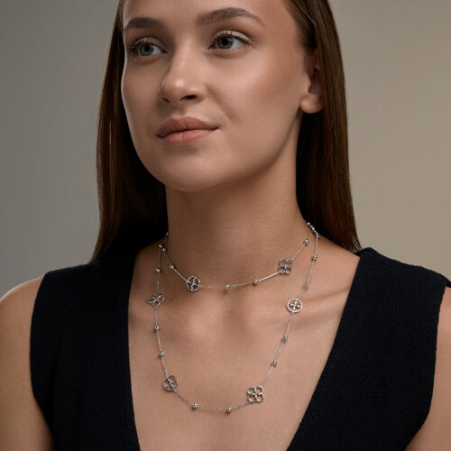 Колье из серебра из серебро — вид 6