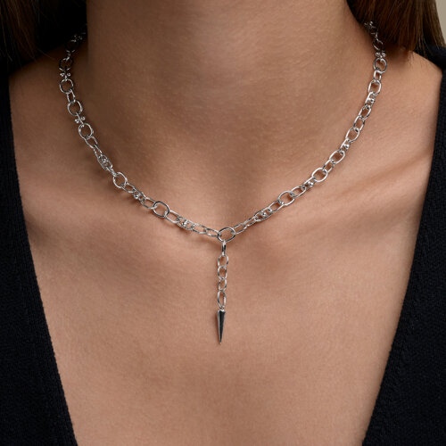 Колье из серебра из серебро — вид 3