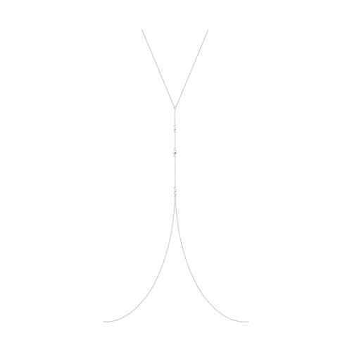 Колье из серебра