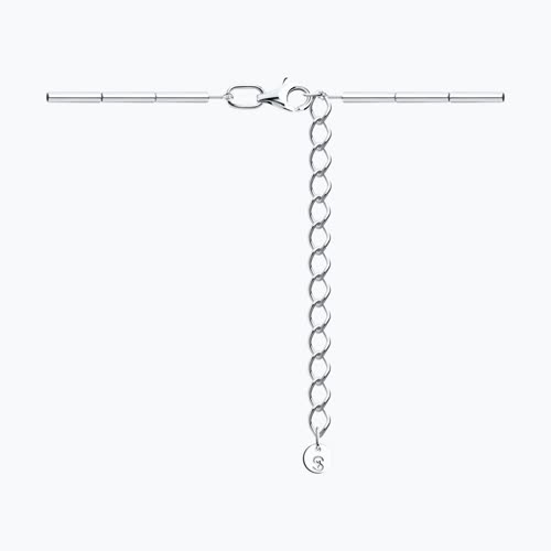 Колье из серебра с фианитами из серебро — вид 3