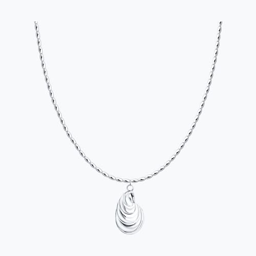 Колье из серебра - видео на модели