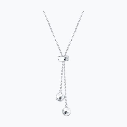 Колье из серебра - видео на модели