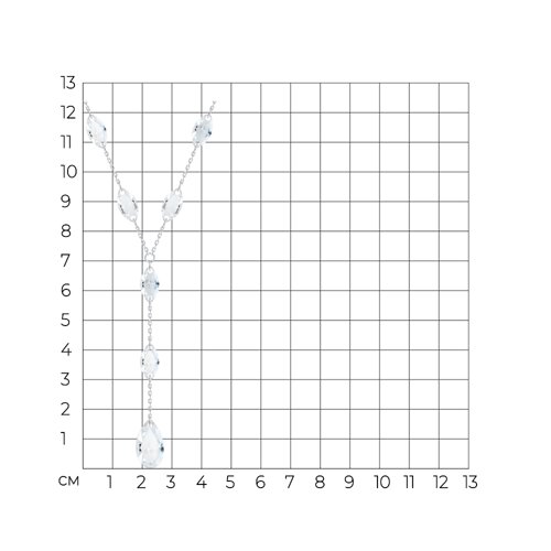 Колье из серебра с нанокристаллами из серебро — вид 3