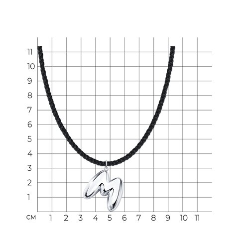 Колье из серебра из серебро — вид 3