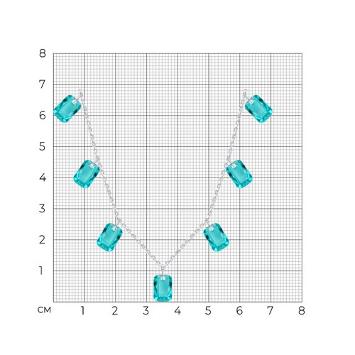 Колье из серебра с нанокристаллами из серебро — вид 2