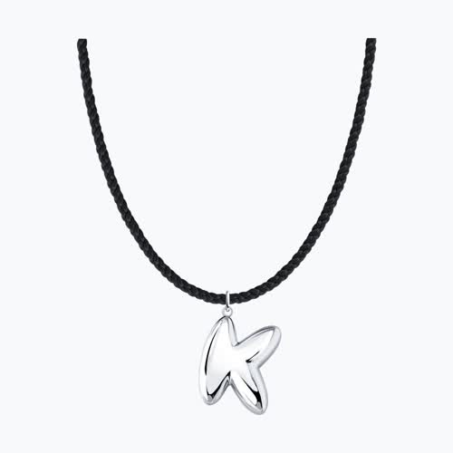 Колье из серебра - видео на модели