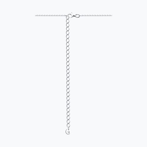 Колье из серебра с фианитами из серебро — вид 4