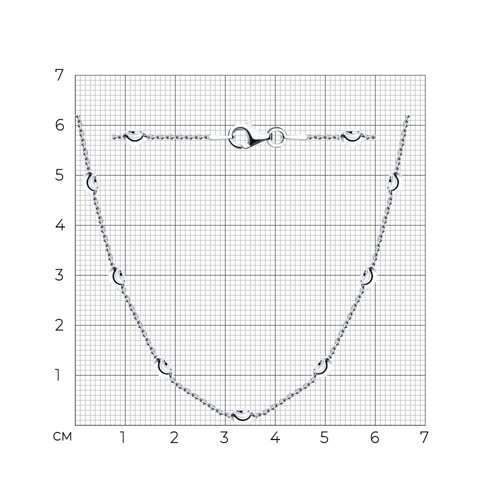 Колье из серебра из серебро — вид 3