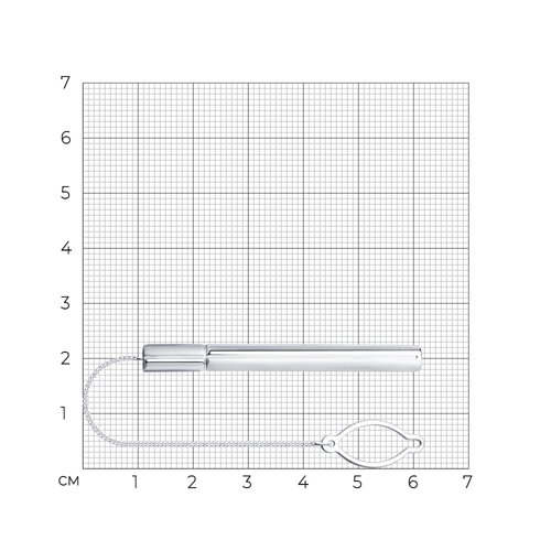 Зажим из серебра из серебро — вид 3