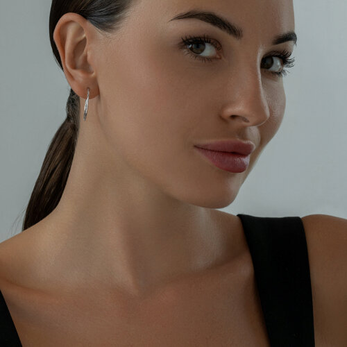 серьги из серебро — вид 4