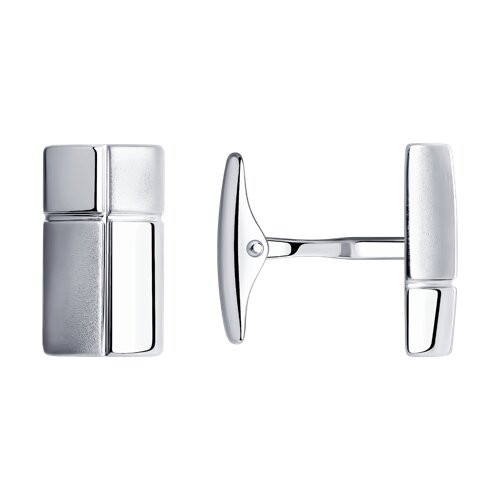 Запонки из серебра - видео на модели