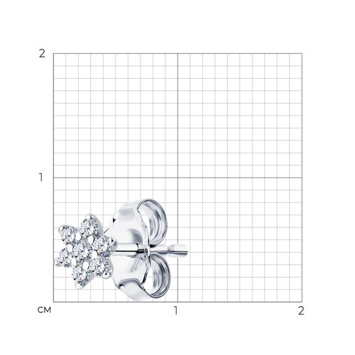 cерьга из серебро — вид 5