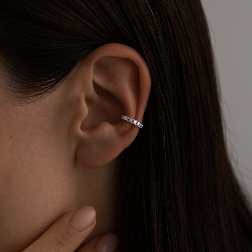 Серьга из серебра из серебро — вид 2