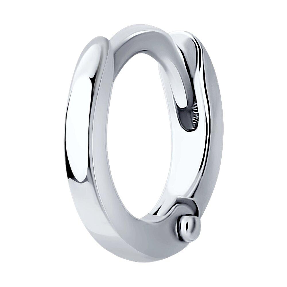 Серьга из серебра - фото 1