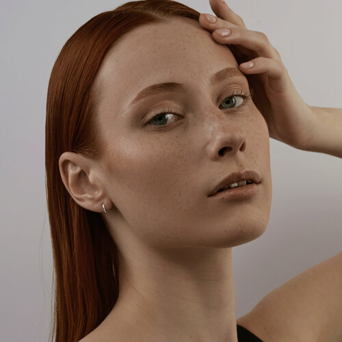 Серьга из серебра из серебро — вид 3