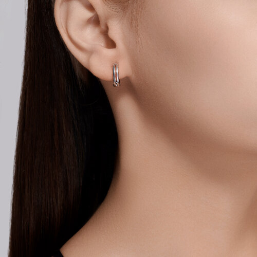 cерьга из серебро — вид 2