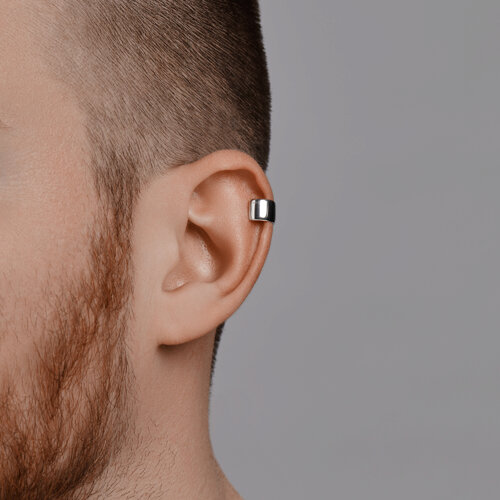 Серьга из серебра из серебро — вид 2