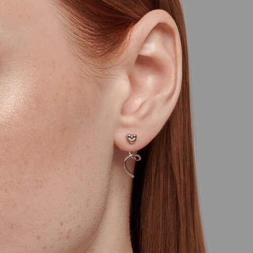 Серьга из серебра из серебро — вид 2