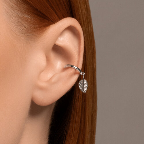 Серьга из серебра из серебро — вид 2