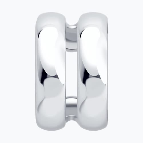 Серьга из серебра из серебро — вид 2