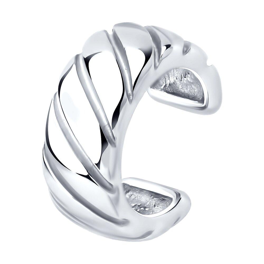 Серьга из серебра