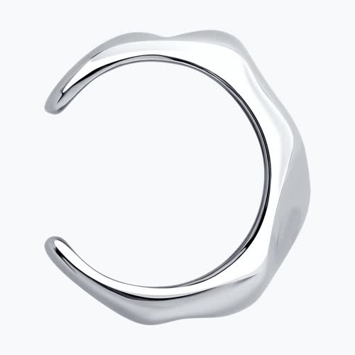 Серьга из серебра из серебро — вид 3