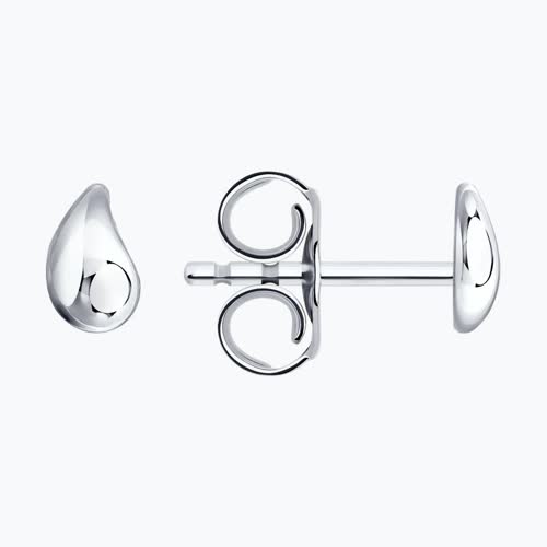 Серьга из серебра из серебро — вид 2