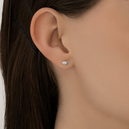 Серьга из серебра из серебро — вид 3