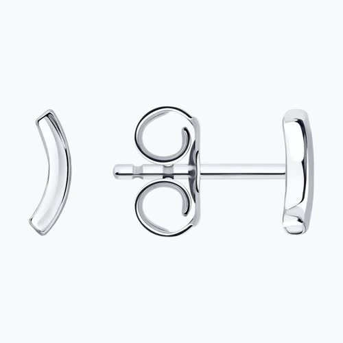 Серьга из серебра из серебро — вид 2